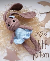 Lovely Bunny Amigurumi Free Pattern -