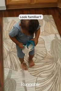 Having kids doesn't mean sacrificing style for practicality. That’s why we made Ruggable rugs stain-resistant, water-resistant, and of course, machine-washable—ideal for kid-friendly areas of your homes where spills, stains, and accidents are inevitable. So go ahead, let them spill. And when you're done, simply peel off the cover, toss it in the wash and get back to doing what you love. Learn more at ruggable.com.