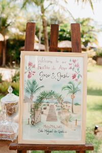 Destination wedding ganha uma cerimônia alto astral na praia