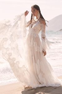 Marcail - where do we begin? <3 Intricate chevroned lace down the skirt, complimented by the softest of billowing sleeves, designed with head-turning tassel detail on the back...It doesn’t get more elevated boho than this.