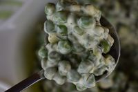 Creamy Dill Pea Salad Recipe with Sour Cream - These Old Cookbooks