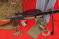 The rugged family of the Degtyarev DP-28 light machine guns was a mainstay in Russian and other