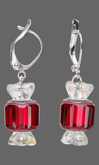 Jewelry Design - Earrings with Swarovski Crystal and Czech Pressed Glass Beads - Fire Mountain Gems and Beads