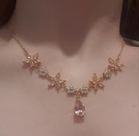 Shop LaLisa on Twitter: "Dewdrop Blossom Necklace 🌸💗 https://t.co/BUJr7QCSUh" / Twitter