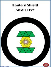 Engage your students with this fun and creative way to learn about shapes and symmetry. #superheros #shields #math @thinkerstoolbox