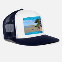 Kanaren mit eigener Note - Sonne satt am Strand Trucker Cap