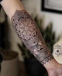 Ornamental sleeve by Kirk Nilsen (@kirknilsentattoos) from Point Pleasant Beach, USA, NJ / Los Angeles, CA #usatattoo #tattoousa #njtattoo #latattoo #armtattoo #ornamenttattoo