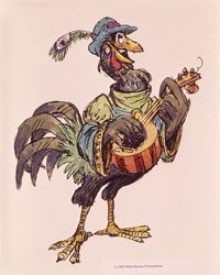 Robin Hood character designs by Ken Anderson