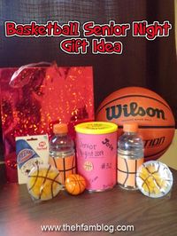 Basketball senior night gift idea The H Family Blog www.thehfamblog.com