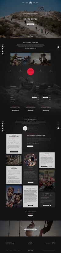 Race Microsite Progress
