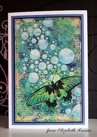 Janes World: Blue n Green Stampotique