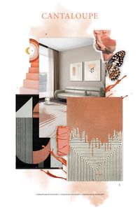 With a soft undertone of bright orange, cantaloupe trend will light your interior design. Discover our handmade rugs at rugsociety.eu
