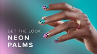 Pro Tropical Summer Leaves Nail Art Tutorial