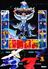 Silverhawks toys