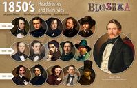 19th Century. Men’s Headdresses And Hairstyles on Behance