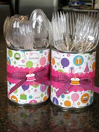 great idea! now i gotta save a few soup cans