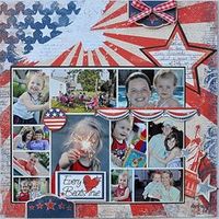 patriotic scrapbook layouts - Google Search