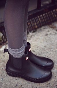 Size 8.5 Hunter 'Original' Chelsea Rain Boot