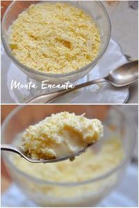 Mousse de leite ninho
