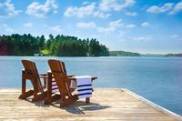 Located just north of Toronto, the lake-filled region of Muskoka is a glamorous year-round retreat.