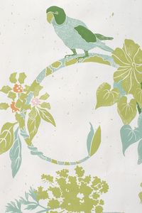 Unit: Priced and sold by the panel: Panel A and Panel B Width: 60"W Repeat: 108” V x 144” H Contents: Clay-coated Paper Cut Fee: N/A To inquire about stock or current lead times, reach out to us at showroom@clothandkind.com.