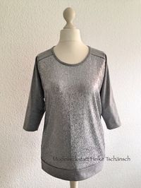 MODEWERKSTATT HT: Easy-Peasy-Shirt in der Glitzer-Version