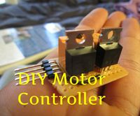 This is a simple to build motor controller. It is handy for many projects using a motor controlled by a micro-controller. It can be used as an Electronic Speed Controller (ESC) and has forward and reverse control. It can be used in robotics, remote control projects, portable vehicles and most things motorized. It also uses very little parts. All of this is made into a tiny package to fit in your DIY projects.This circuit is based off of a Driving Bigger Loads circuit in one of my books. That...