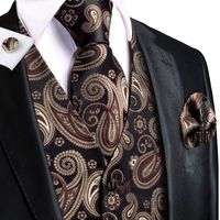 Are you looking for a stylish vest for an upcoming wedding or special event? Sophgent has unique vest sets which include the tie, handkerchief and cufflinks. Handmade Includes: Vest, Tie, Pocket Square and Cufflinks Silk Lining: Polyester Dry Clean Only - 30-DAY MONEY-BACK GUARANTEE - Try it! If you don't love it, send it back. We offer free shipping on returns and exchanges. Take your time! You've got 30 days to decide with our month-long, no-hassle return policy.