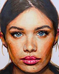Eye Paint With Markers on Instagram: “#eyes #face #figure #fashionillustration #illustration #art #artist #artwork #portrait #painting #sketch #drawing #markers #copicmarkers…”