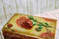 Cristina Fun Quilling: Cutii in decoupage si quilling