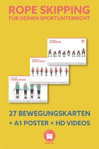 Was sollen die Ropes alleine in der #Turnhalle? Gebt sie euren Klassen mit und fordert sie auf, die #Tricks zu lernen. Ziel : 5-8 Tricks zu erlernen und aneinanderhängend zu springen. Wir haben dazu Lernvideos, die auf der Homepage online einsehbar sind. Der Link befindet sich im Material. (Es handelt sich hierbei nicht um spezielles Corona-Material, das nach der Epidemie nicht zu gebrauchen wäre. Die Unterrichtsreihe ist vielfach erprobt und lässt sich im Regelunterricht super umsetzen.)😊
