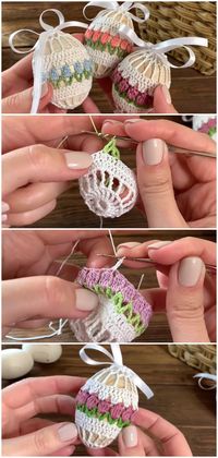 Crochet Easy Easter Egg Cover - ilove-crochet