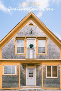 Carnet de route : itinéraire, conseils, bonnes adresses et budget pour un road trip d'une semaine à travers la Nouvelle-Écosse au Canada #canada #novascotia #nouvelleecosse #provincemaritime #roadtrip #voyage #mahonebay #coloredhouse #amérique