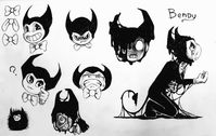 Bendy Doodles by BelieveTheHorror