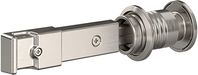 Amazon.com: National Hardware N700-151 Barn Door Lock, 5" x 1-1/4" x 3/4", Satin Nickel : Tools & Home Improvement