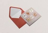 Christmas Card New Year Postcard Christmas Illustration - Etsy Turkey