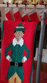C2C Elf Graphghan Crochet Pattern