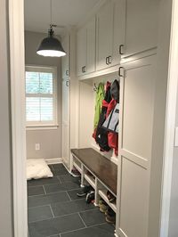 Custom Mudrooms & Mud Benches — Woodmaster Custom Cabinets