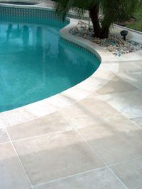 Stamped Concrete Pool Deck