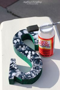 Photo Letter Collage DIY Ideas To Try - The WHOot