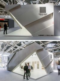 Exhibition Stand @ Cersaie Stand Design: Stand Build: Xilos Temporary Architecture