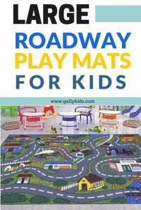 Large roadway play mats for kids who love cars. We feature two of the best rugs by Angels and Ottomanson. These two have vibrant, colorful and good quality mats.