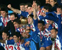 FC Porto "ganha" dois títulos de campeão mundial de clubes O FC Porto venceu a Taça Intercontinental em 2004, frente ao Once Caldas