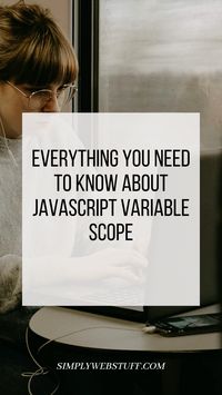 Variable scope is the part of the program from where the variable is directly accessible. In This article we will talk about JavaScript variable scope...