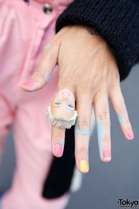 Barbie head ring - DIY inspiration
