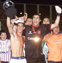 Romagnoli y Saja, Copa Sudamericana 2002.