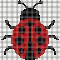 several word charts, lady bug, mickey mouse, flower, ball and mushroom