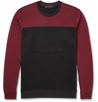 Marc by Marc Jacobs Double-Faced Cotton-Blend Jersey Sweater