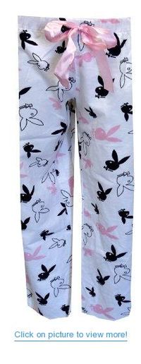 Classic Playboy Bunny Heads White Flannel Lounge Pants for women #Classic #Playboy #Bunny #Heads #White #Flannel #Lounge #Pants #women
