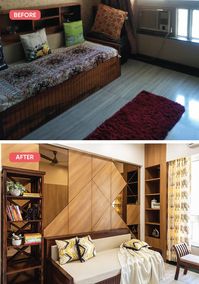 This 16-year old Mumbai flat used to be dark & dingy before we gave it a stunning new makeover! And there are so many ideas to steal from this home!